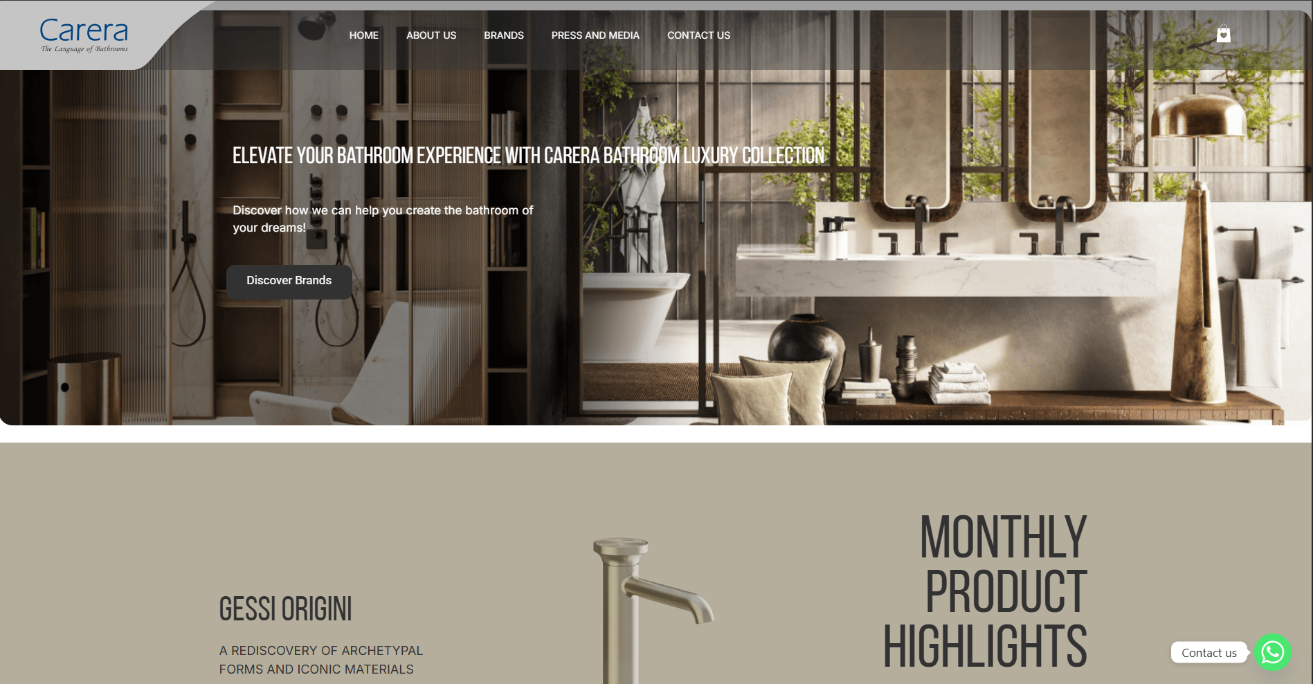 Portfolio Image for Carera Bathroom